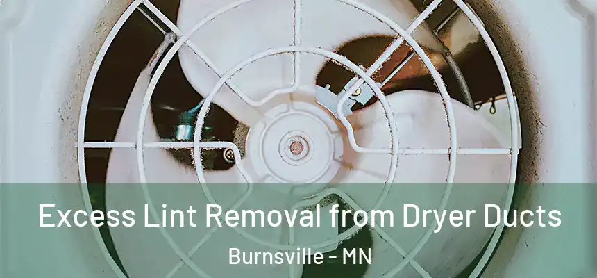 Excess Lint Removal from Dryer Ducts Burnsville - MN